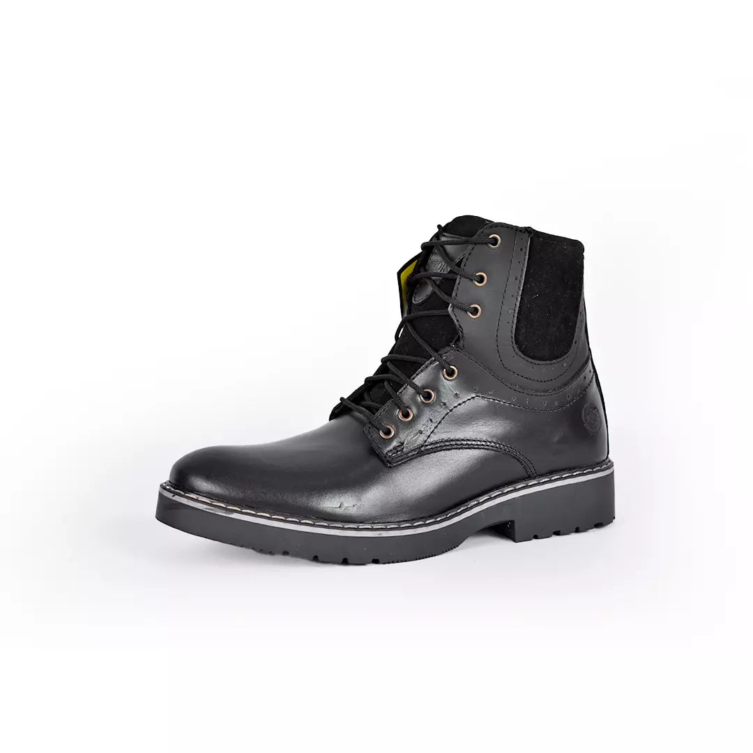 Botas alpes de cuero para hombre